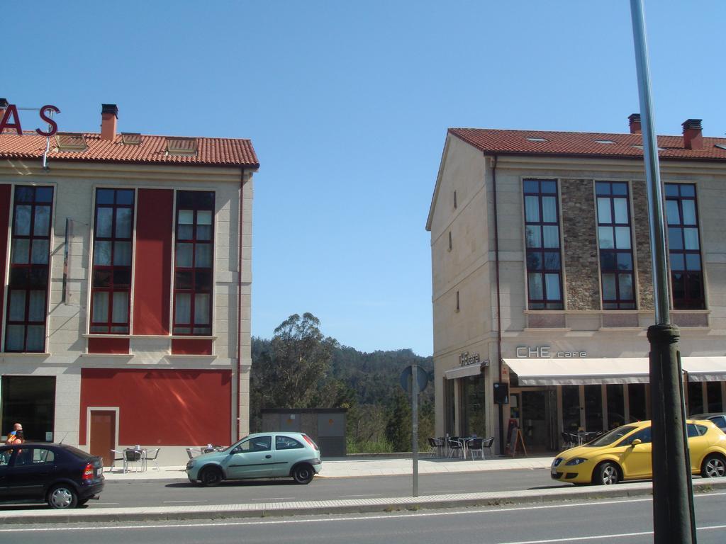 Pension Residencial Platas O Pedrouzo Εξωτερικό φωτογραφία